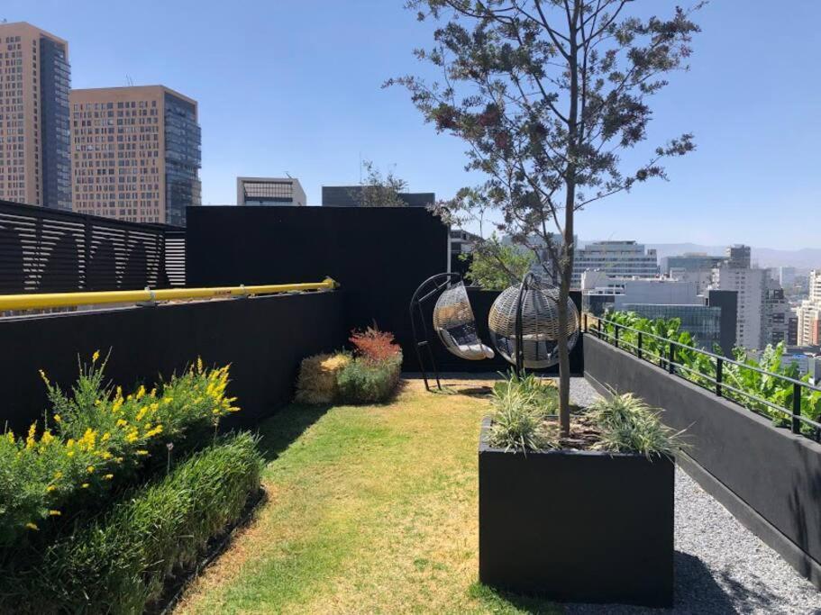 Appartamento Nuevo Y Lujoso Depto Con Amenidades Nuevo Polanco Città del Messico Esterno foto