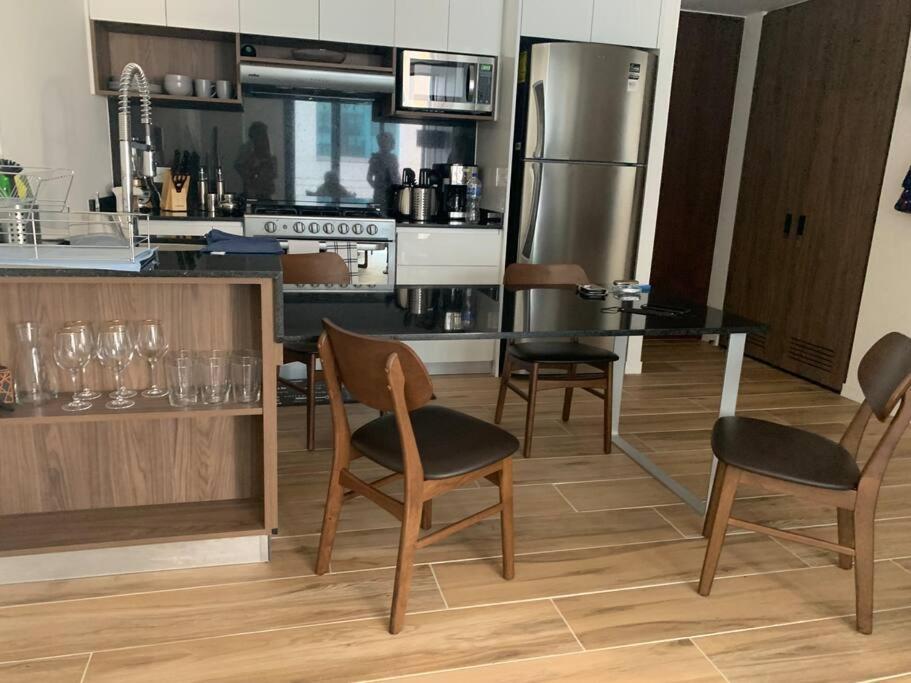 Appartamento Nuevo Y Lujoso Depto Con Amenidades Nuevo Polanco Città del Messico Esterno foto