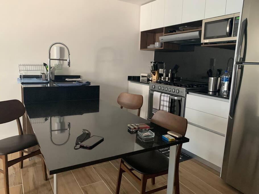 Appartamento Nuevo Y Lujoso Depto Con Amenidades Nuevo Polanco Città del Messico Esterno foto